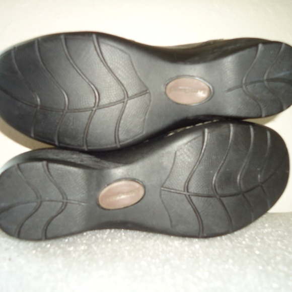 Earth Origins Women's Black Leather Flats Size 8 1/2 - Picture 11 of 11